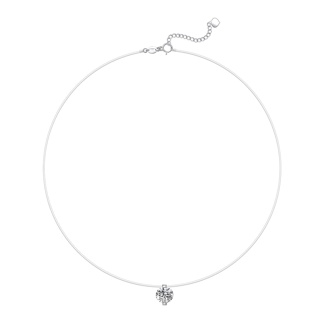 Eternal Solitaire Diamond Necklace