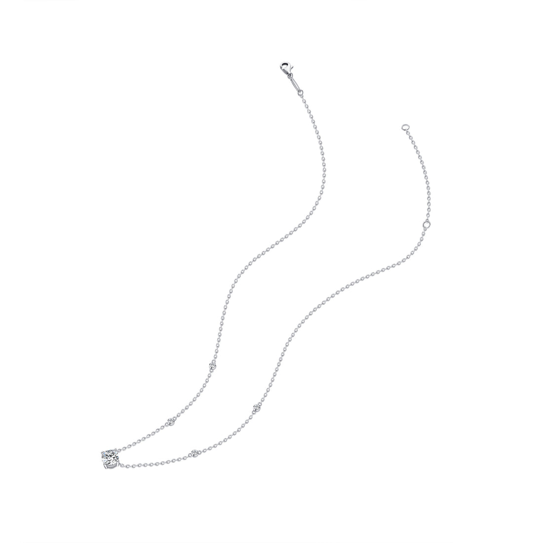 Crystal Diamond - Embellished Choker Necklace