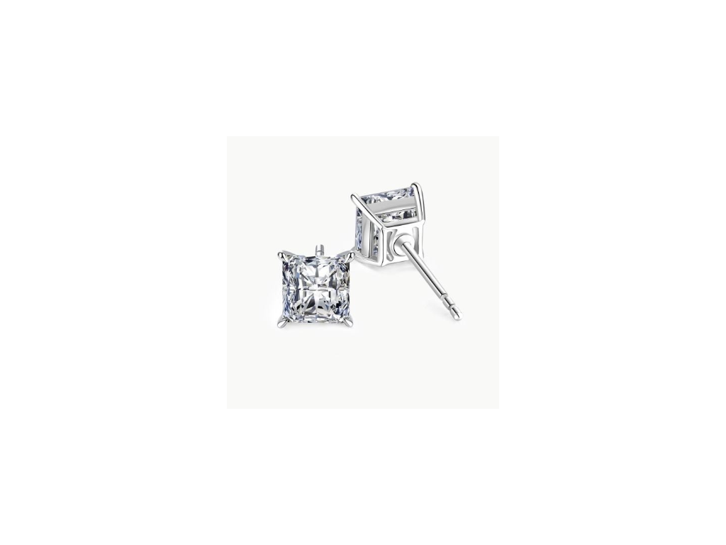 Noble Square Diamond Earrings