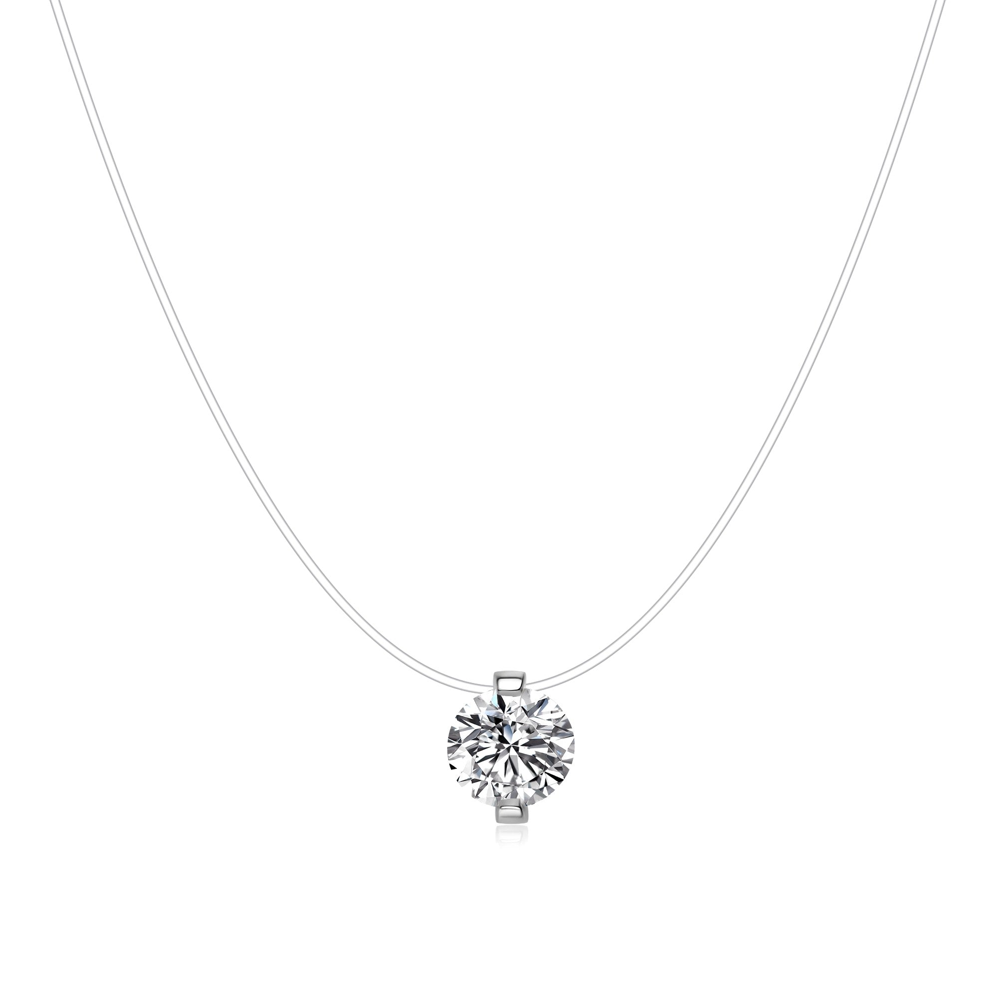 Eternal Solitaire Diamond Necklace