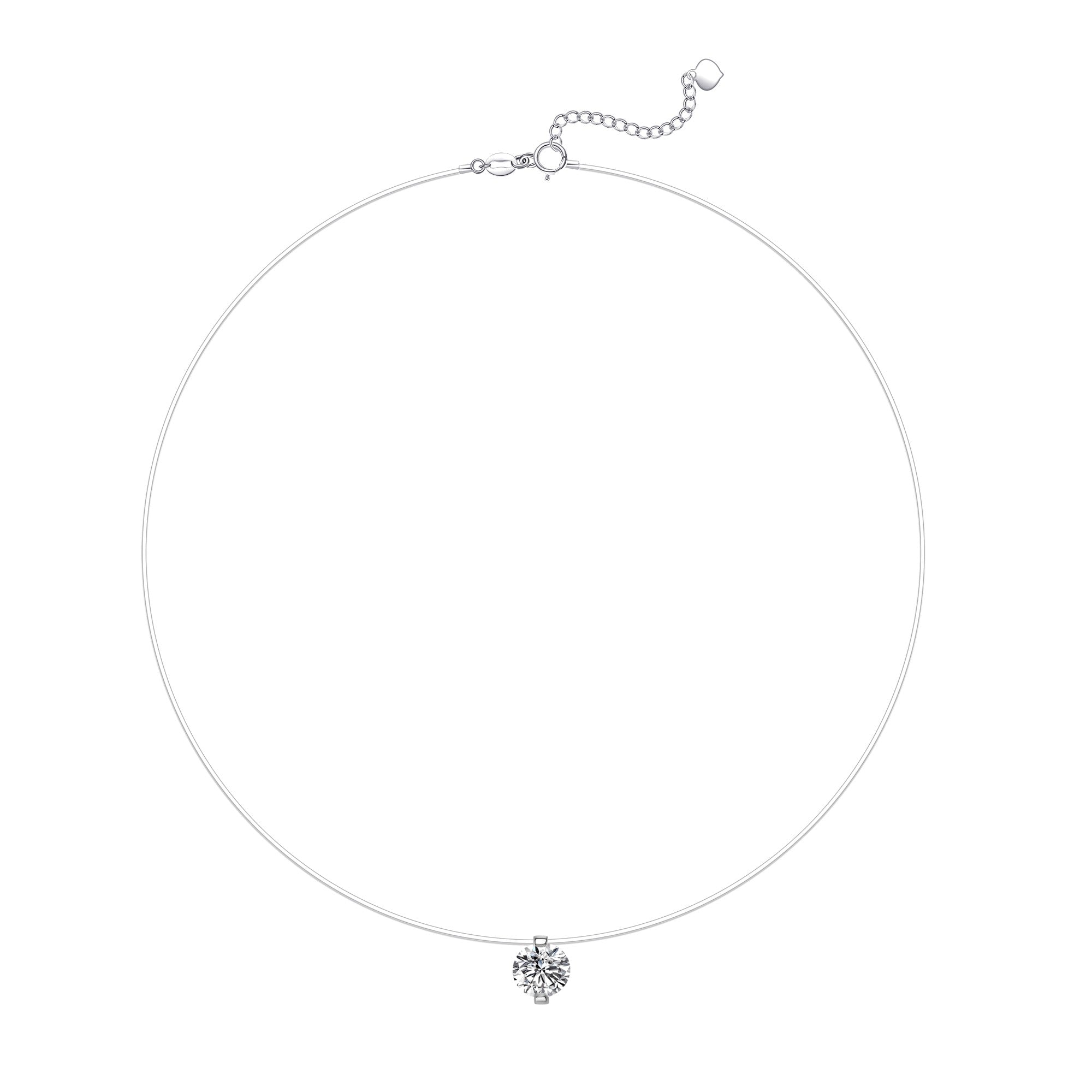 Eternal Solitaire Diamond Necklace