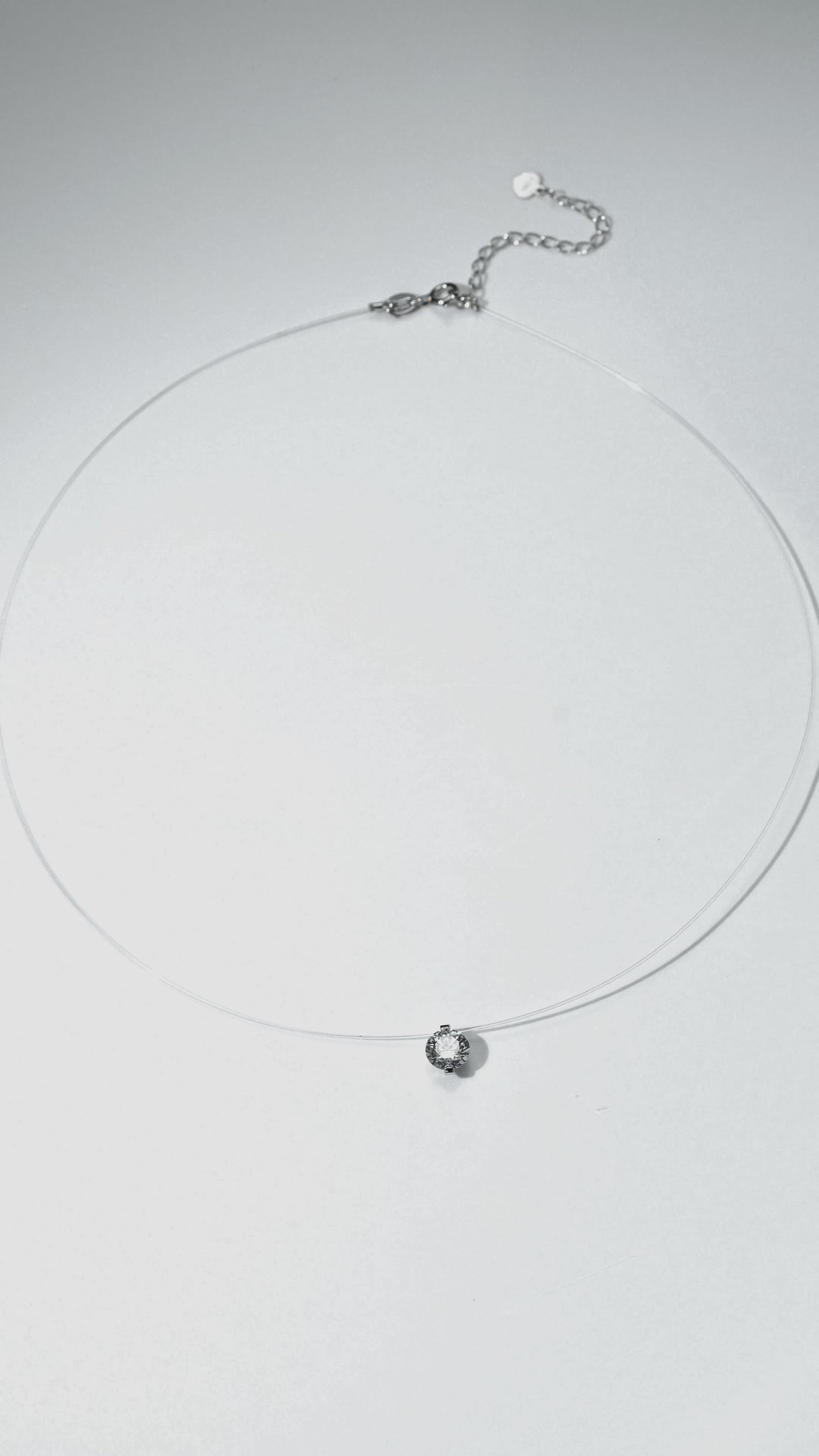 Eternal Solitaire Diamond Necklace