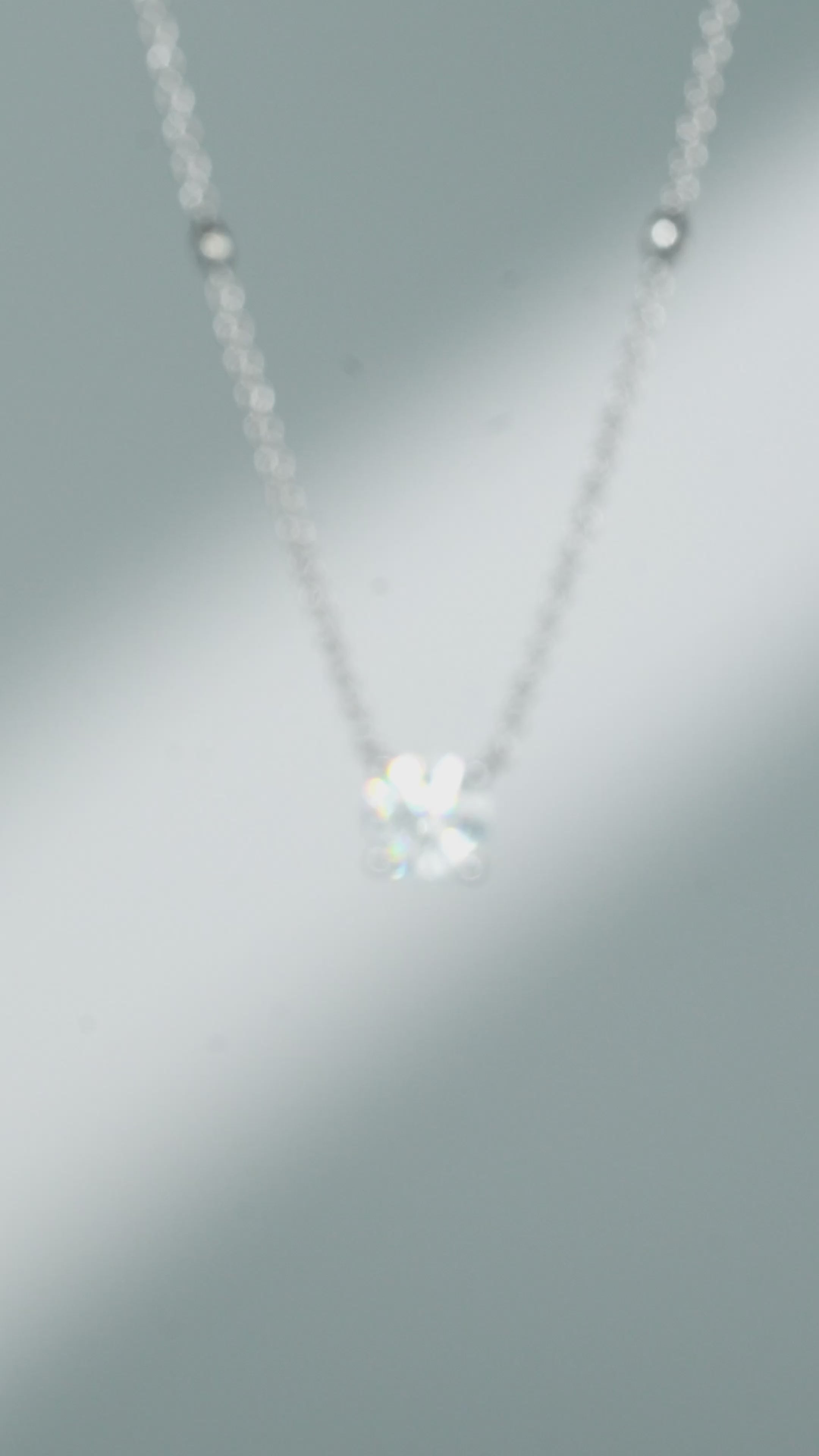 Crystal Diamond - Embellished Choker Necklace